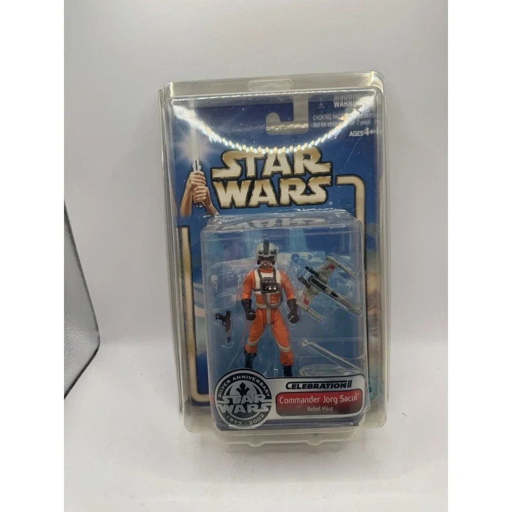Star Wars Saga Celebration II - Commander Jorg Sacul Rebel Pilot Action Figure